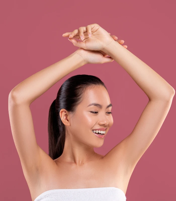 Dauerhafte Haarentfernung Achseln